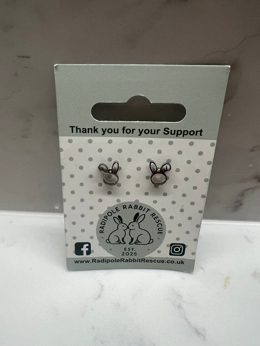 Circular Rabbit Earrings